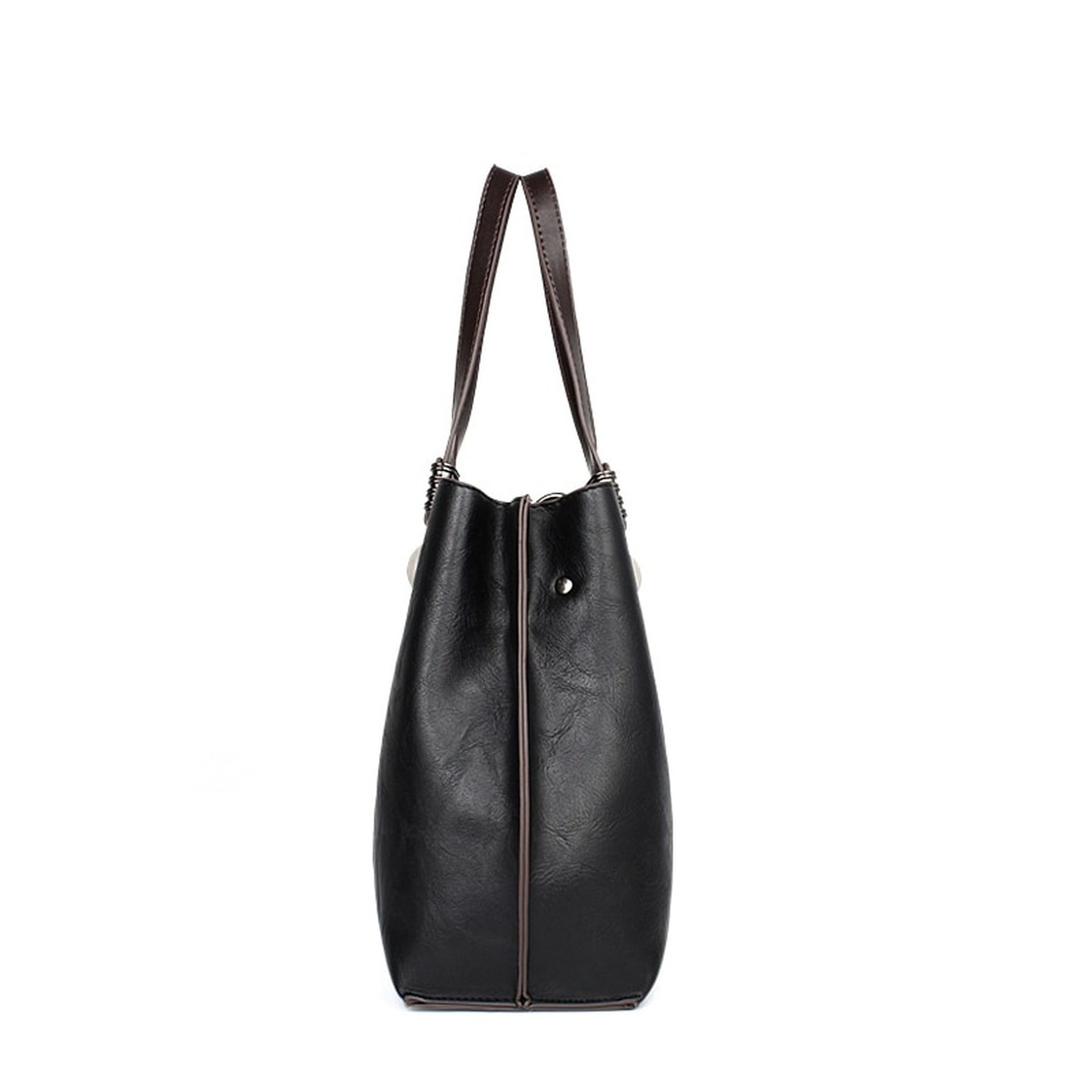 Leather hand bag